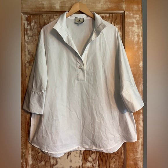 TUCKERNUCK Blanc Willow Blouse - L - Picture 3 of 6